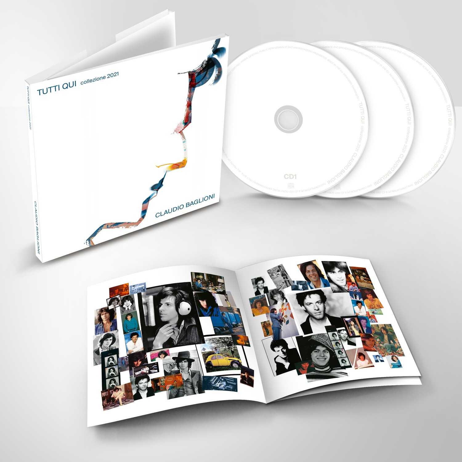 Claudio Baglioni - Tutti Qui collezione 2021 3 CD - Discomania Mix