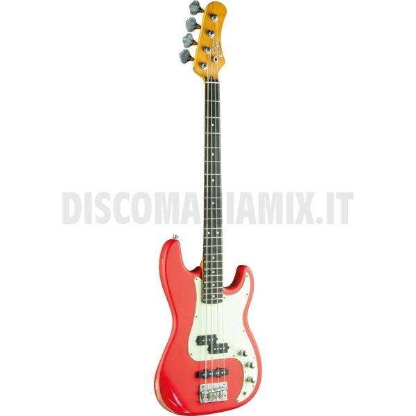 EKO PJ Bass Relic Red 1