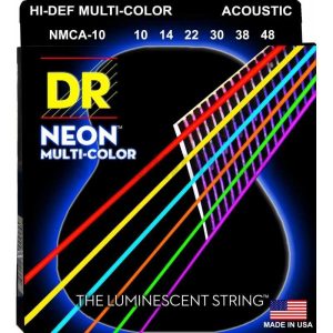 dr cordes guitares acoustiques mca 10 multi color