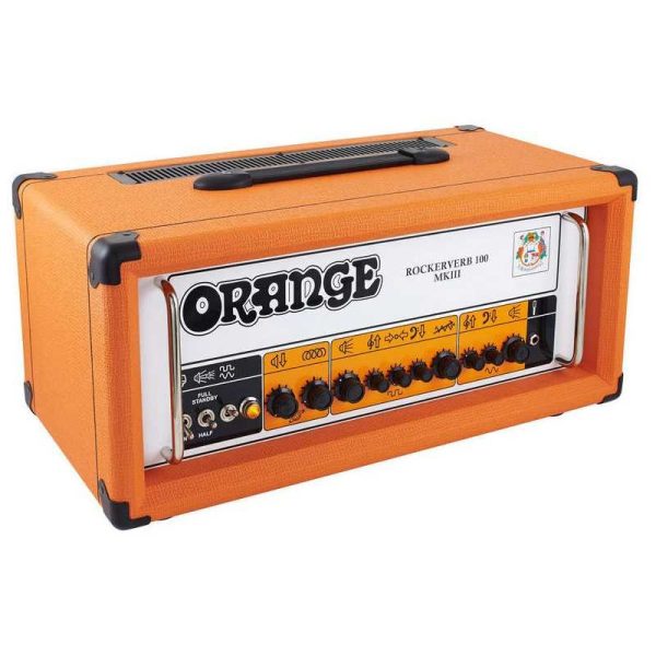 orange tete d ampli guitare rockerverb 100h mkiii