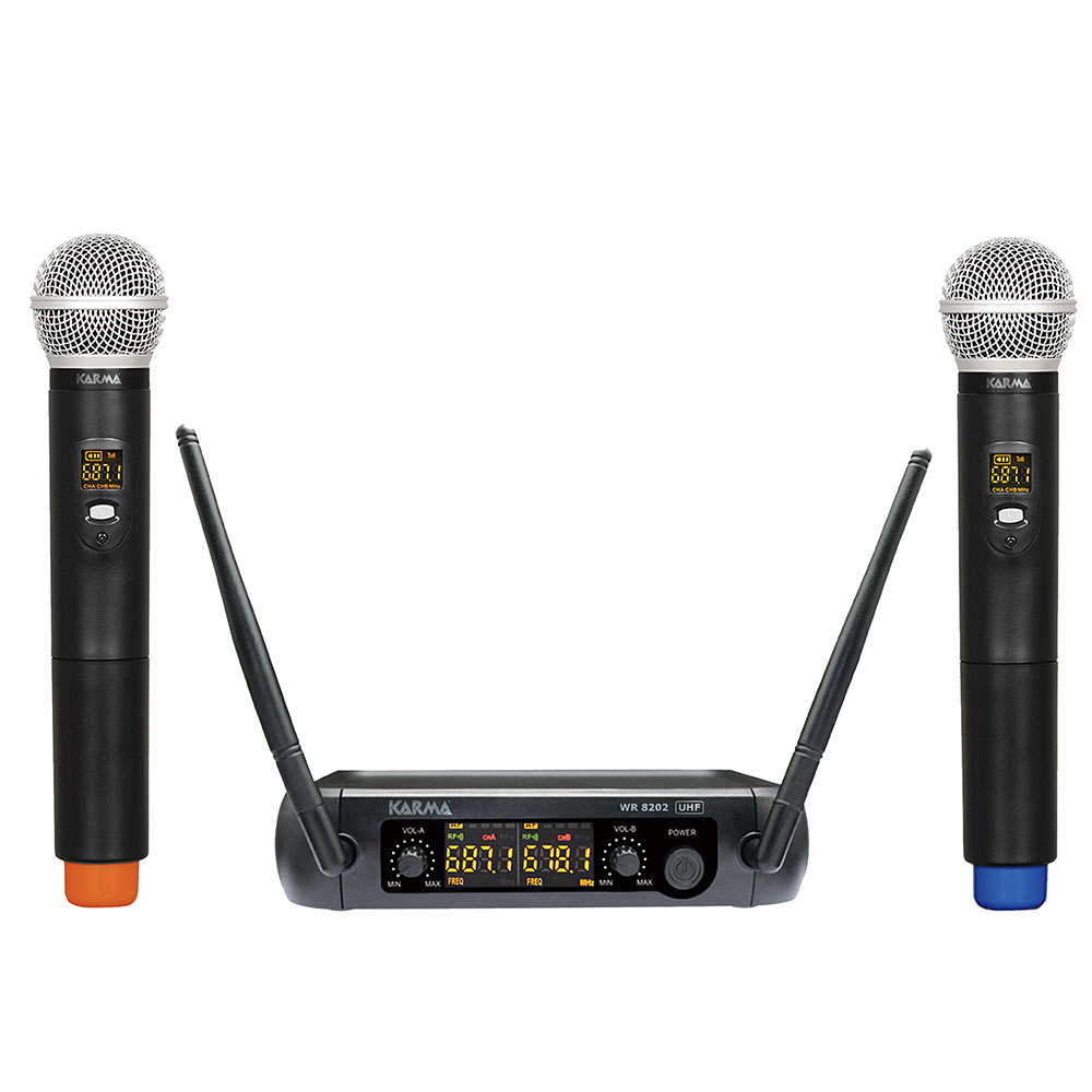 Karma SET 8202 - Doppio Radiomicrofono UHF