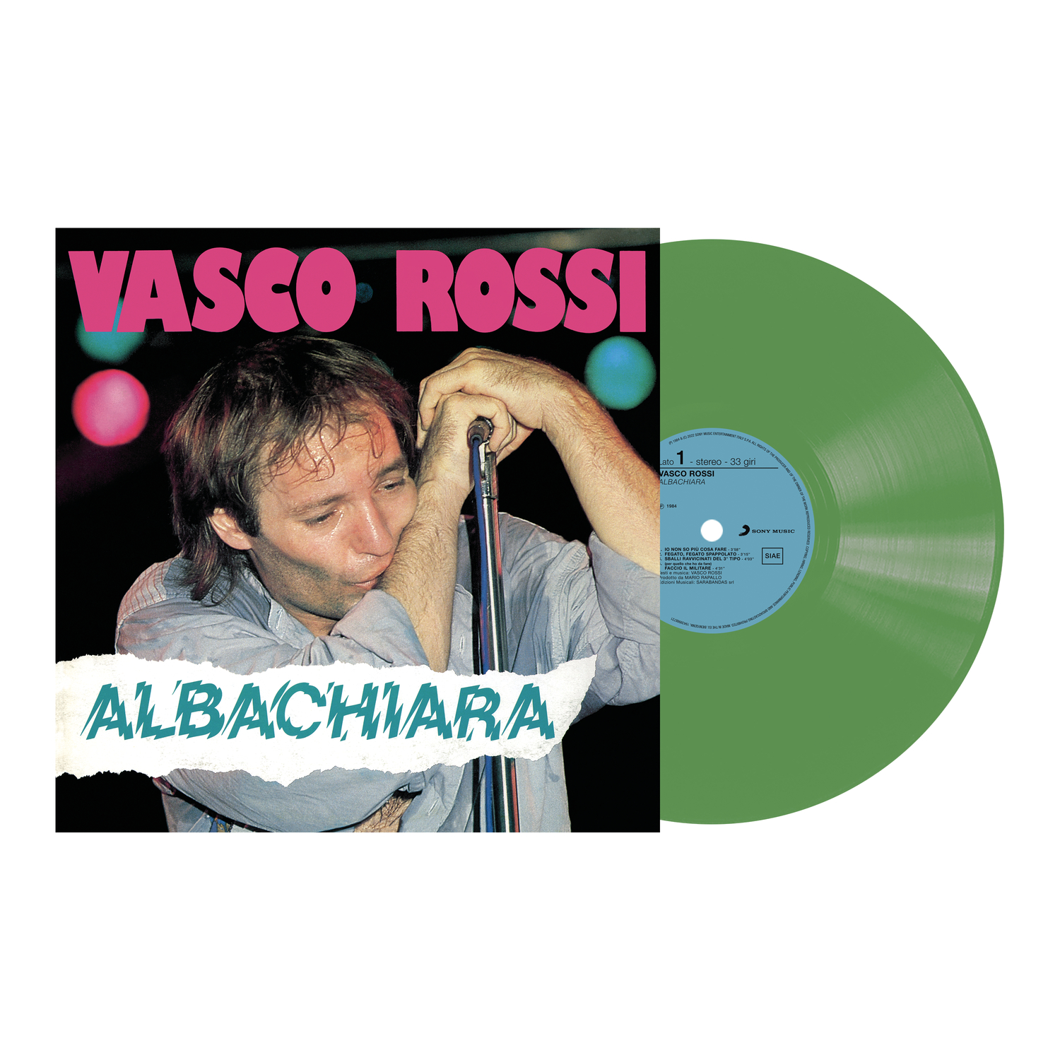 Vasco Rossi - Albachiara (Vinile Colorato Verde) - Discomania Mix