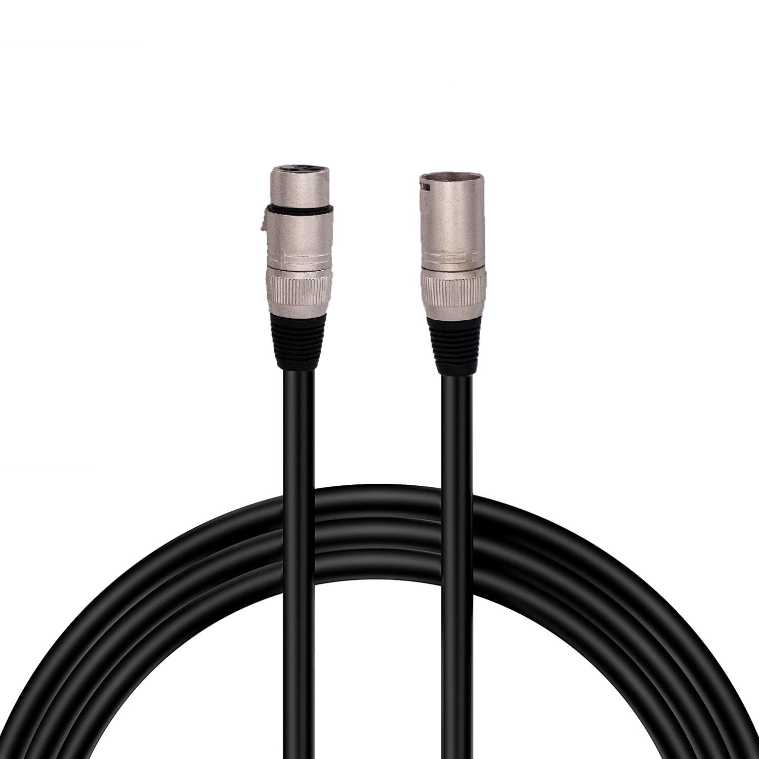 Cavo XLR Femmina - XLR Maschio 1 mt.