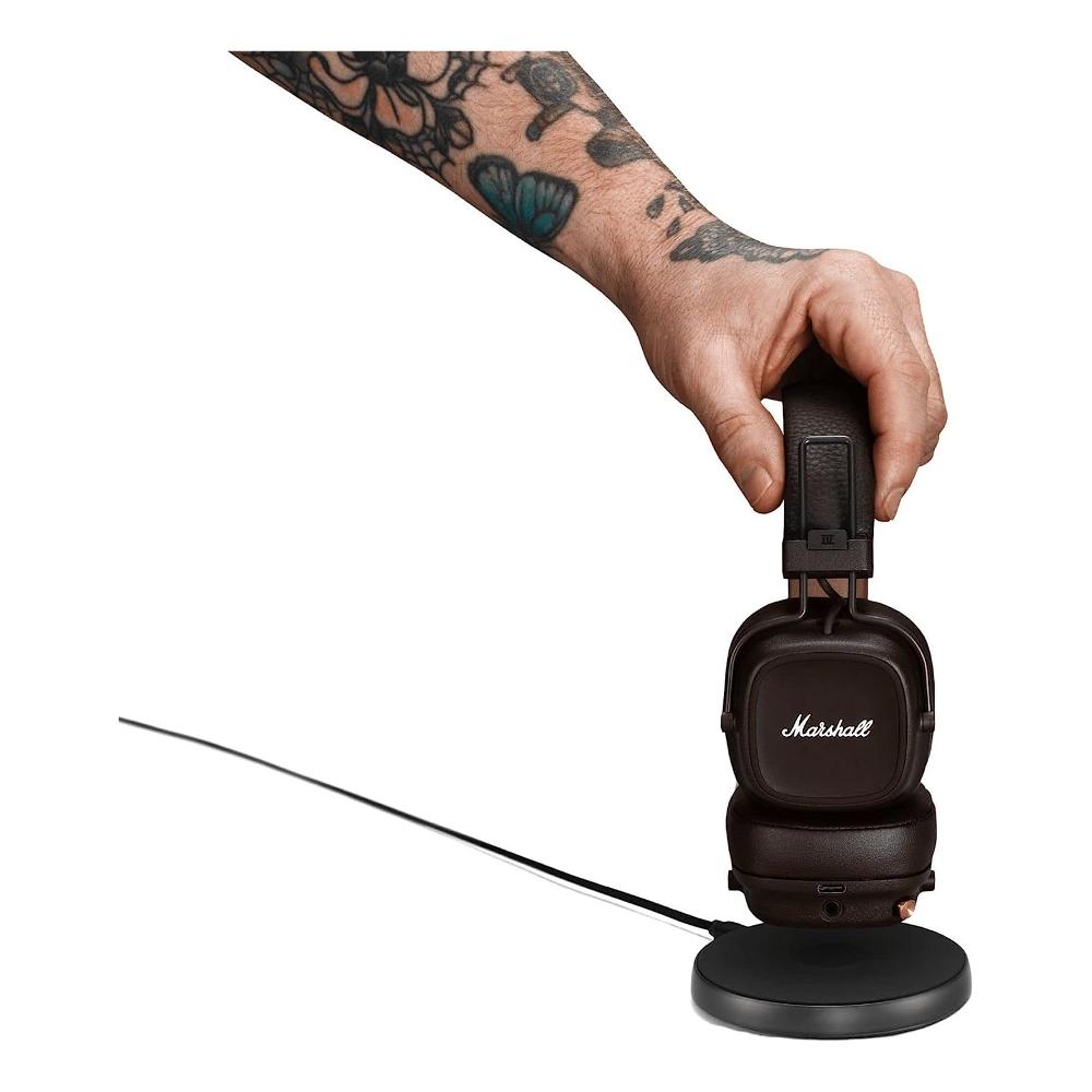 Cuffie microfono bluetooth MAJOR IV Brown 1006127 - immagine 2