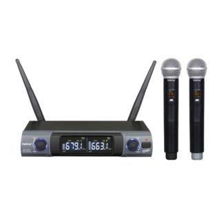 SET 8302 Doppio radiomicrofono palmare UHF
