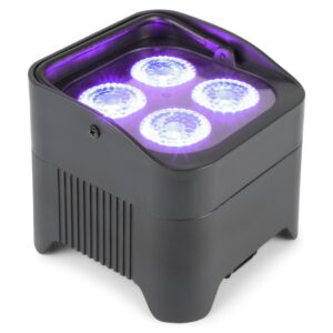 BEAMZ BBP94 PAR LED Battery IRC PAR 4x10W LED RGBAW-UV A BATTERIA CON TELECOMANDO