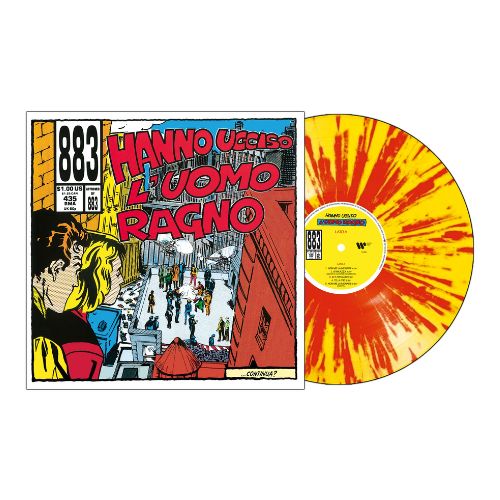 883 - Hanno Ucciso L'Uomo Ragno (1992) (180 Gr. Vinyl Splatter Giallo, Rosso)