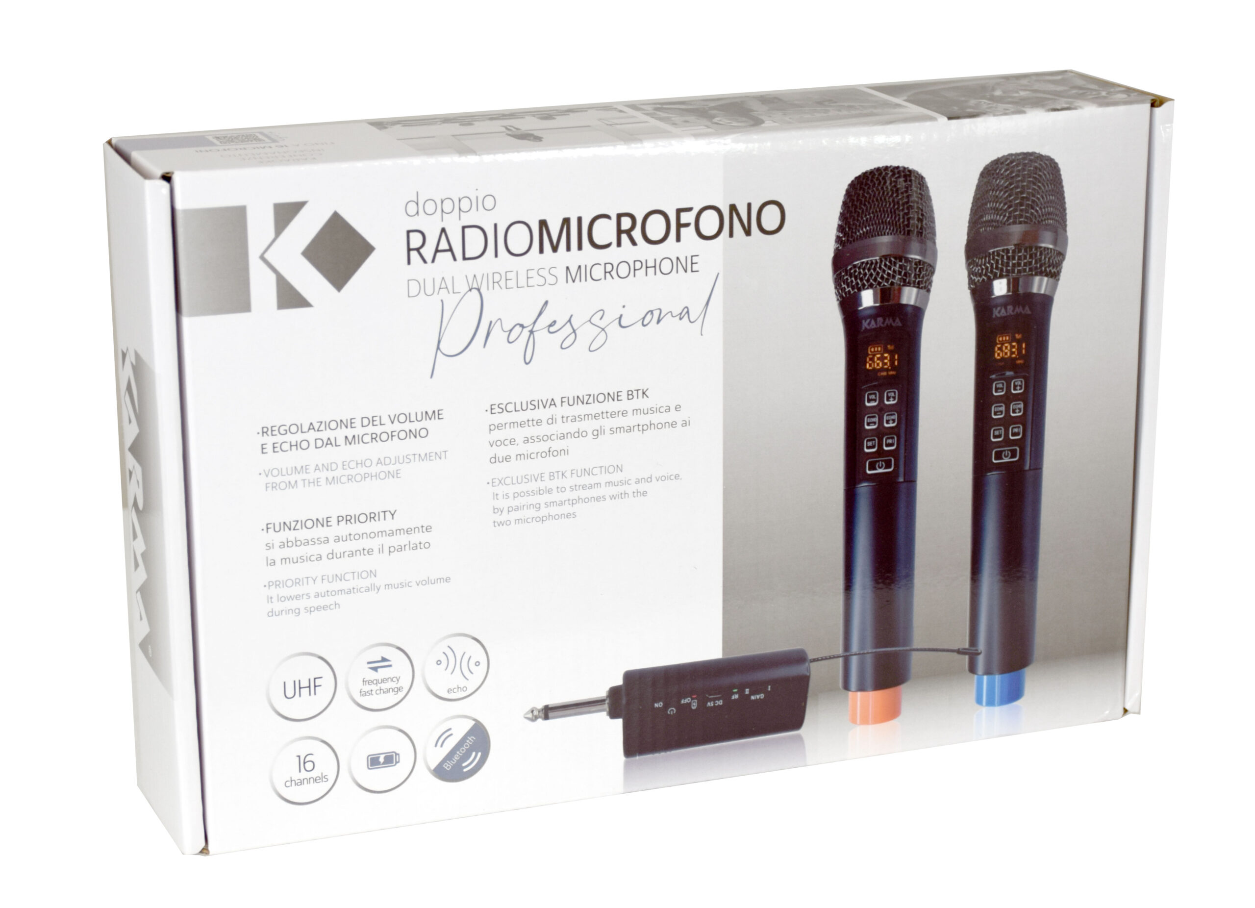 VOICE 2M Doppio radiomicrofono karaoke - immagine 2
