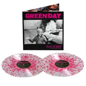 Green Day - Saviors (Edition De Luxe) Limited Edition Pink & Clear (Indie Exclusive) Indie Exclusive; Limitato; Vinile Splatter; Green Day