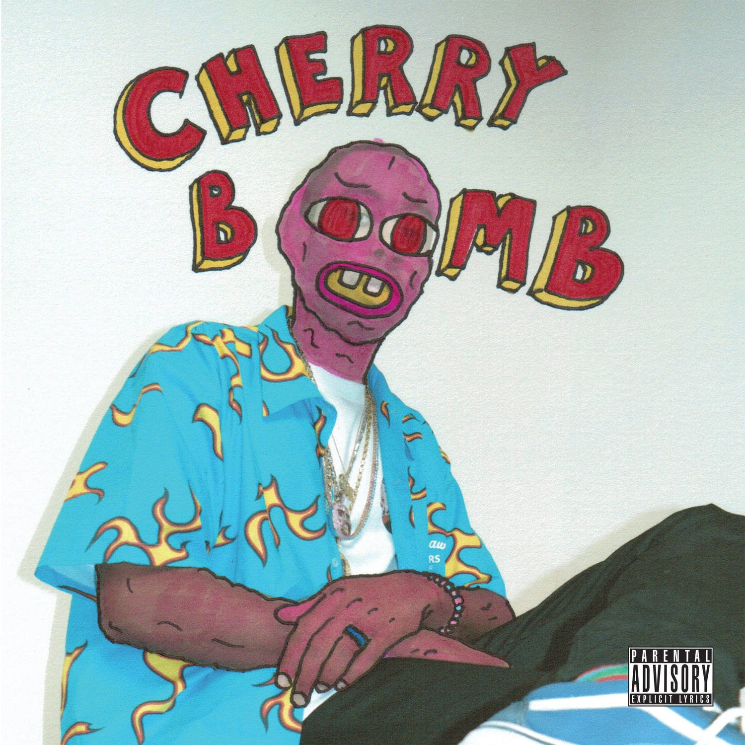 Cherry Bomb (Mask Cover) Vinile Blu; Tyler The Creator