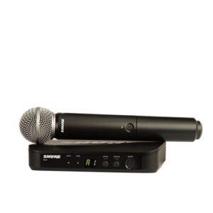 SHURE - BLX24E-SM58 RICEVITORE + TRASMETTITORE GELATO SM58. m17
