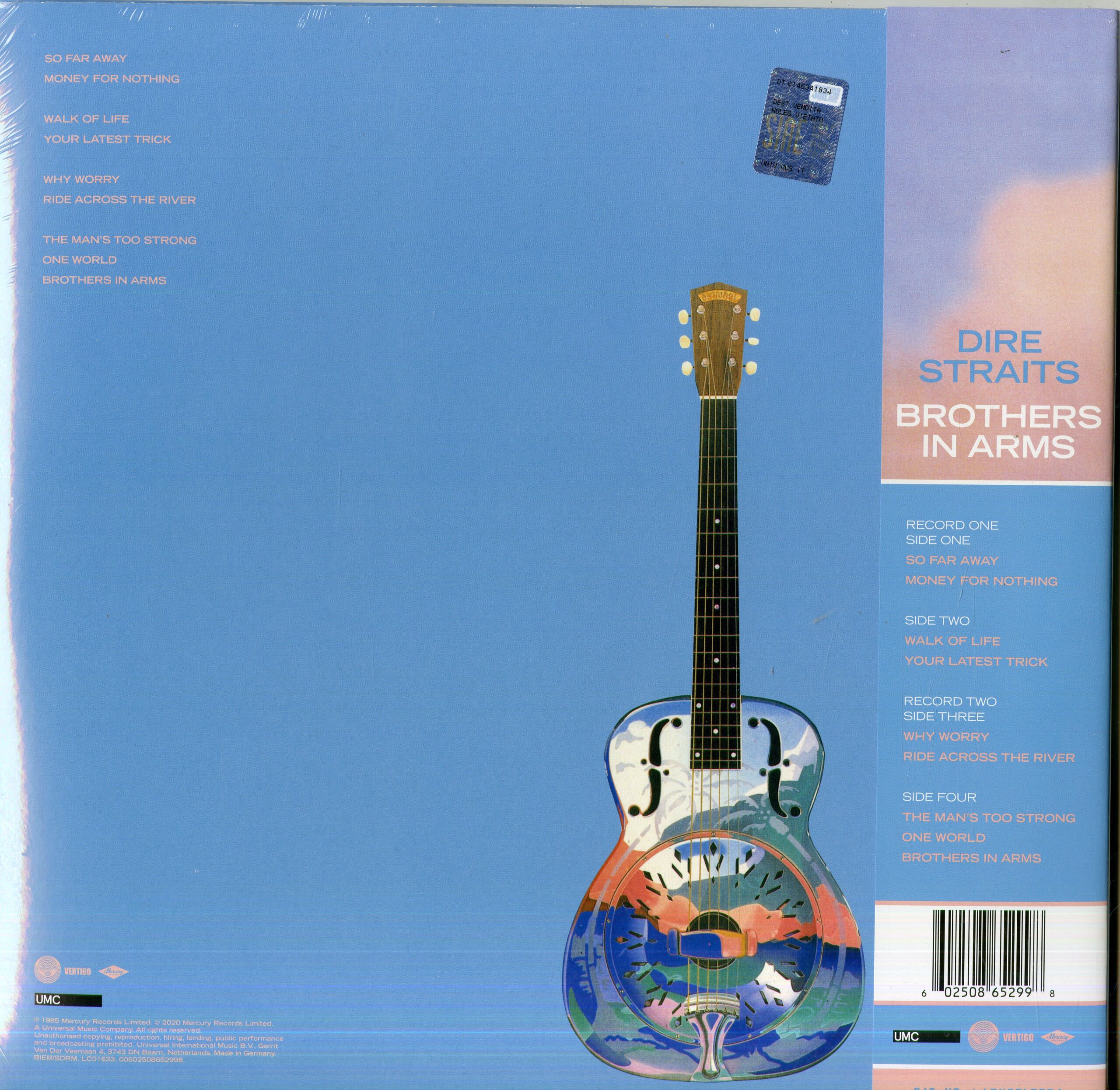 Brothers In Arms (Half Speed Master) Dire Straits - immagine 2