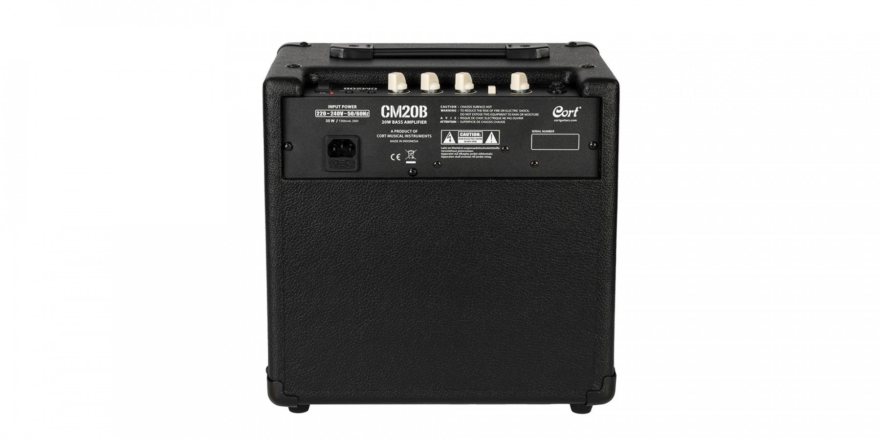 Amplificatore per Basso - Cort Cm20b Bk - immagine 5
