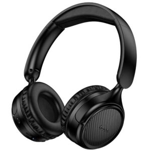 HOCO. Cuffia Wireless W66 (BT v5.4) Supporta modalità AUX e TF Card - Black