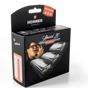 Armonica a bocca HOHNER Special 20 Propack (C , G , A Major) New