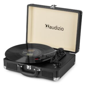 Giradischi a valigetta RP114BK Record Player Briefcase Black