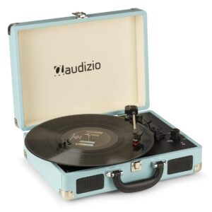 Giradischi a valigetta RP114BL Record Player Briefcase Blue