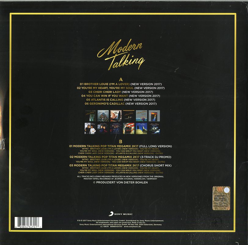 Modern Talking - Back For Gold - vinile - immagine 2