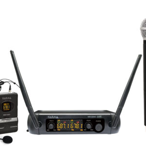 SET 8202PL - Doppio radiomicrofono UHF con palmare ed archetto