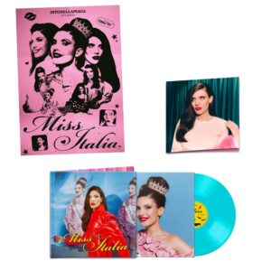 Miss Italia Gatefold Lp Blu Transparent (Collector'S Edition, Limited & Numbered Ditonellapiaga