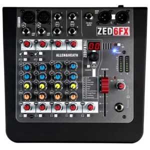 Mixer passivo 6canali Allen & Heath ZED-6FX
