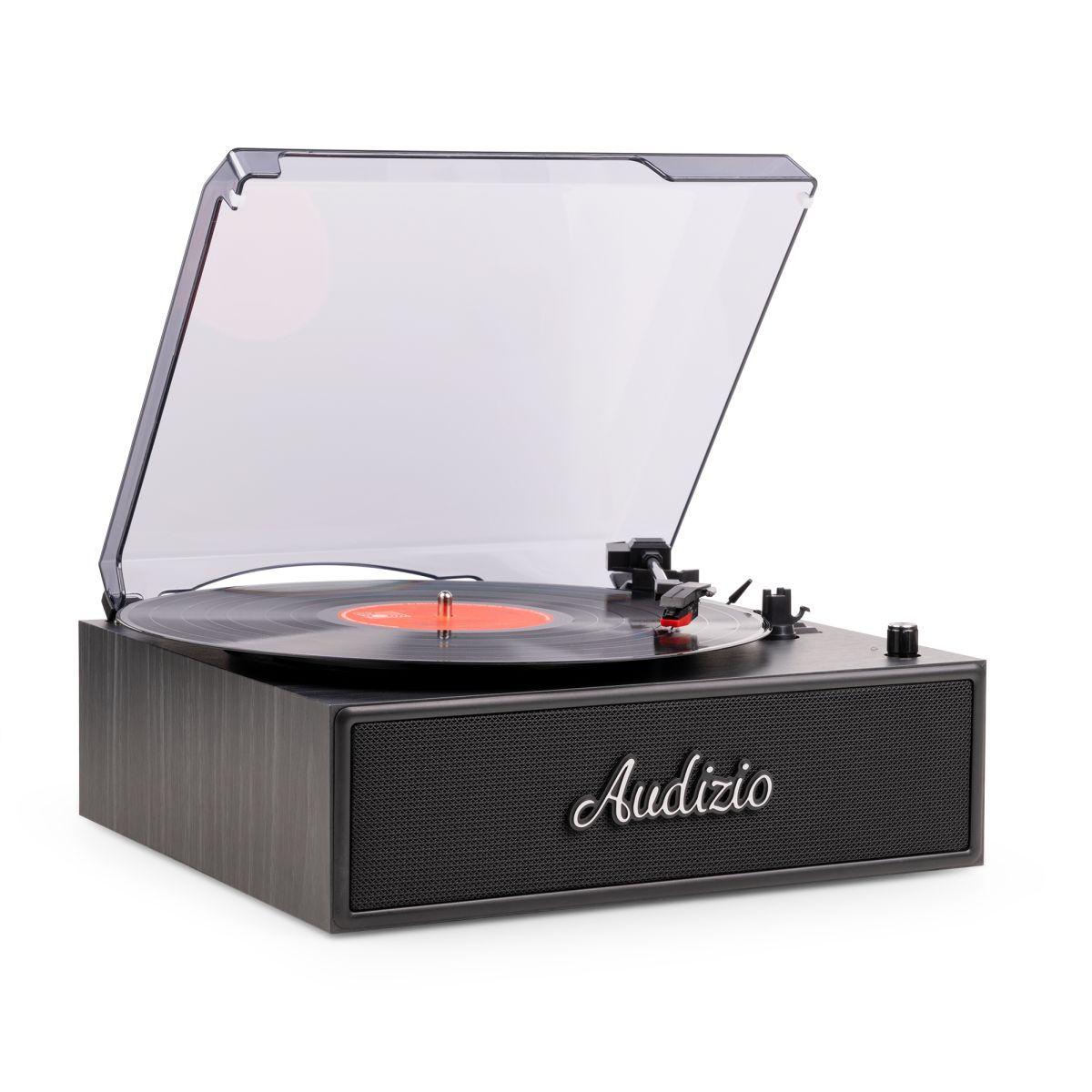 Giradischi Reno Record Player Retro Black - immagine 4