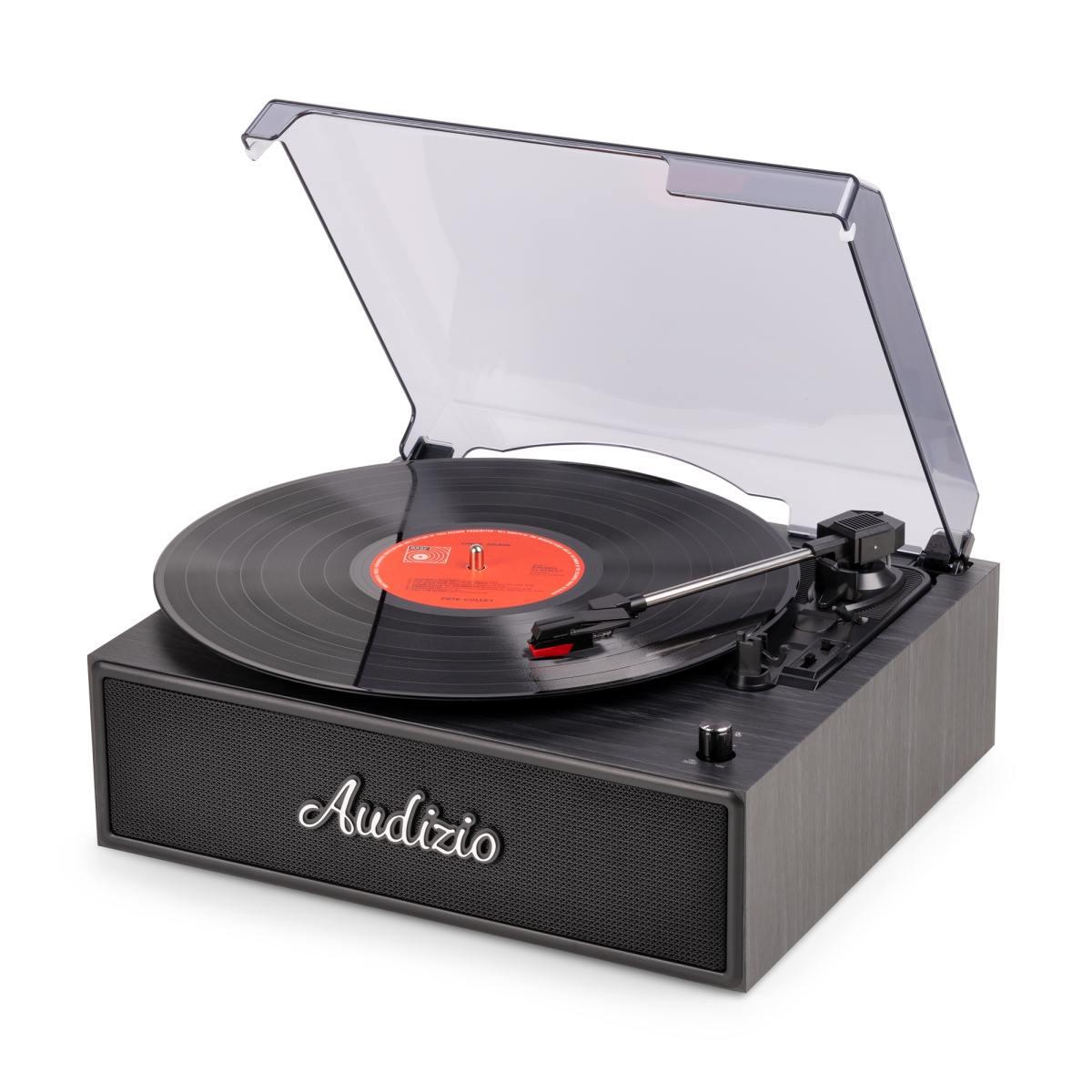 Giradischi Reno Record Player Retro Black - immagine 5