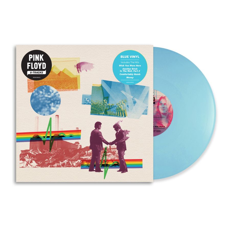 8-Tracks (Blue Vinyl) Vinile Blu; Pink Floyd - immagine 3